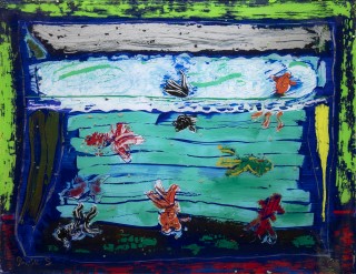 佐藤泰生 「 - 光の向こう側 - 油絵とガラス絵」 （日動画廊） ｜Tokyo