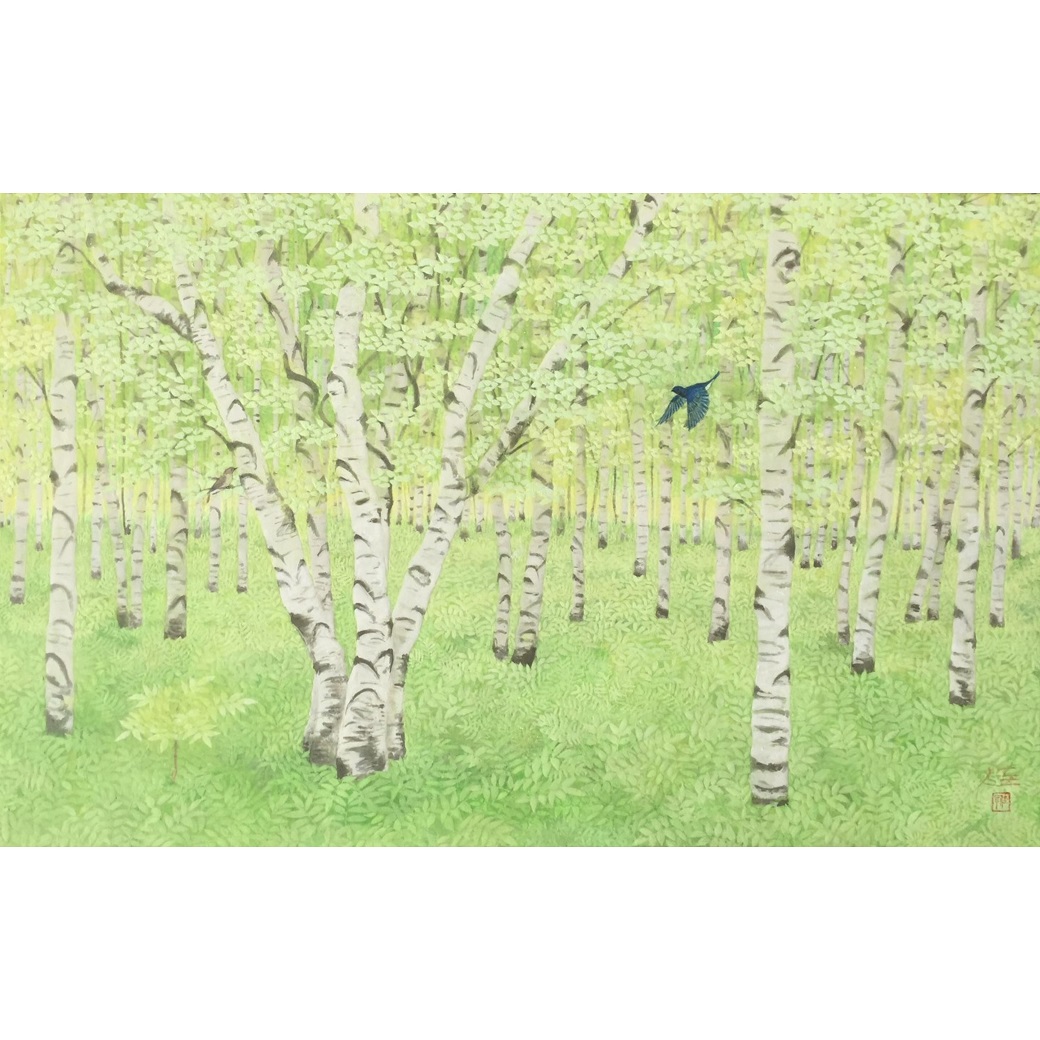 猪熊佳子 日本画展 ～森と水を巡る旅へ～」 （そごう横浜店 6階 美術