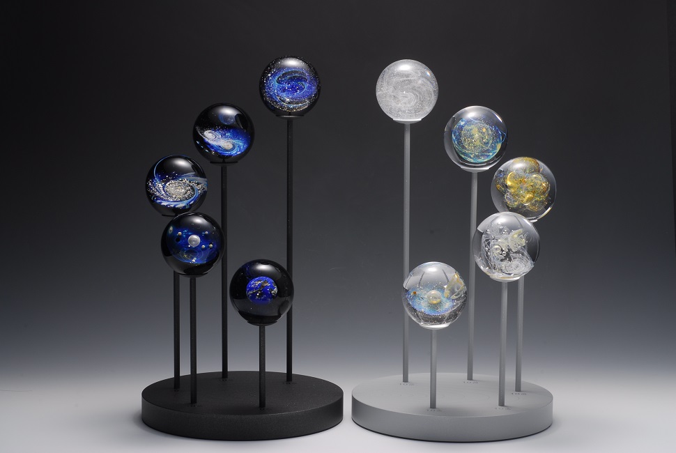 【値下げ！】ノグチミエコ ガラスのオブジェ【錬金術師の塊】刻印入り ノグチミエコ 「錬金術師の部屋」 （靖山画廊） ｜Tokyo Art Beat