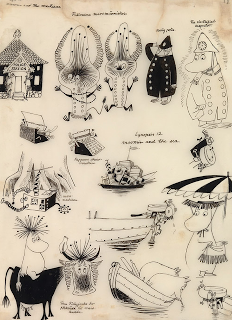 ムーミン 洋書 図録 美術館 Guess What Happens Next ムーミン 洋書