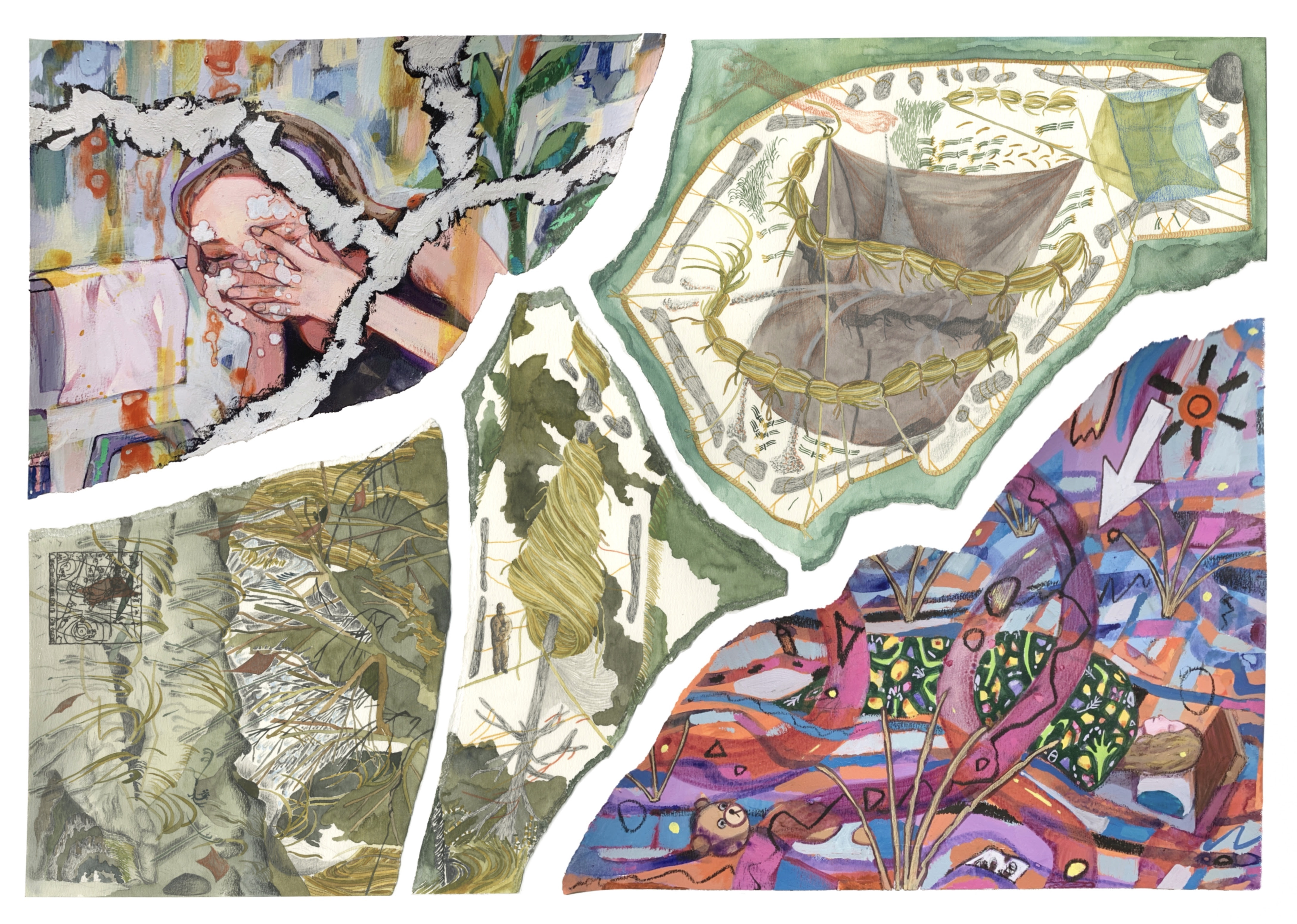 藤川さき + 竹内佑未 「あり合わせの啓示」 （MASATAKA CONTEMPORARY