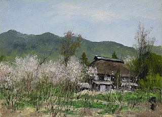 向井　潤吉、湖東の家（滋賀県愛知郡湖東町）、希少な画集より 向井潤吉 展 （日動画廊） ｜Tokyo Art Beat