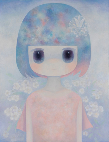 kaikai kiki　絵画 ob 「螺旋と春」 （Kaikai Kiki Gallery） ｜Tokyo Art Beat