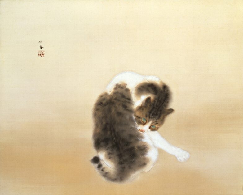 竹内栖鳳《班猫》とアニマルパラダイス」 （山種美術館