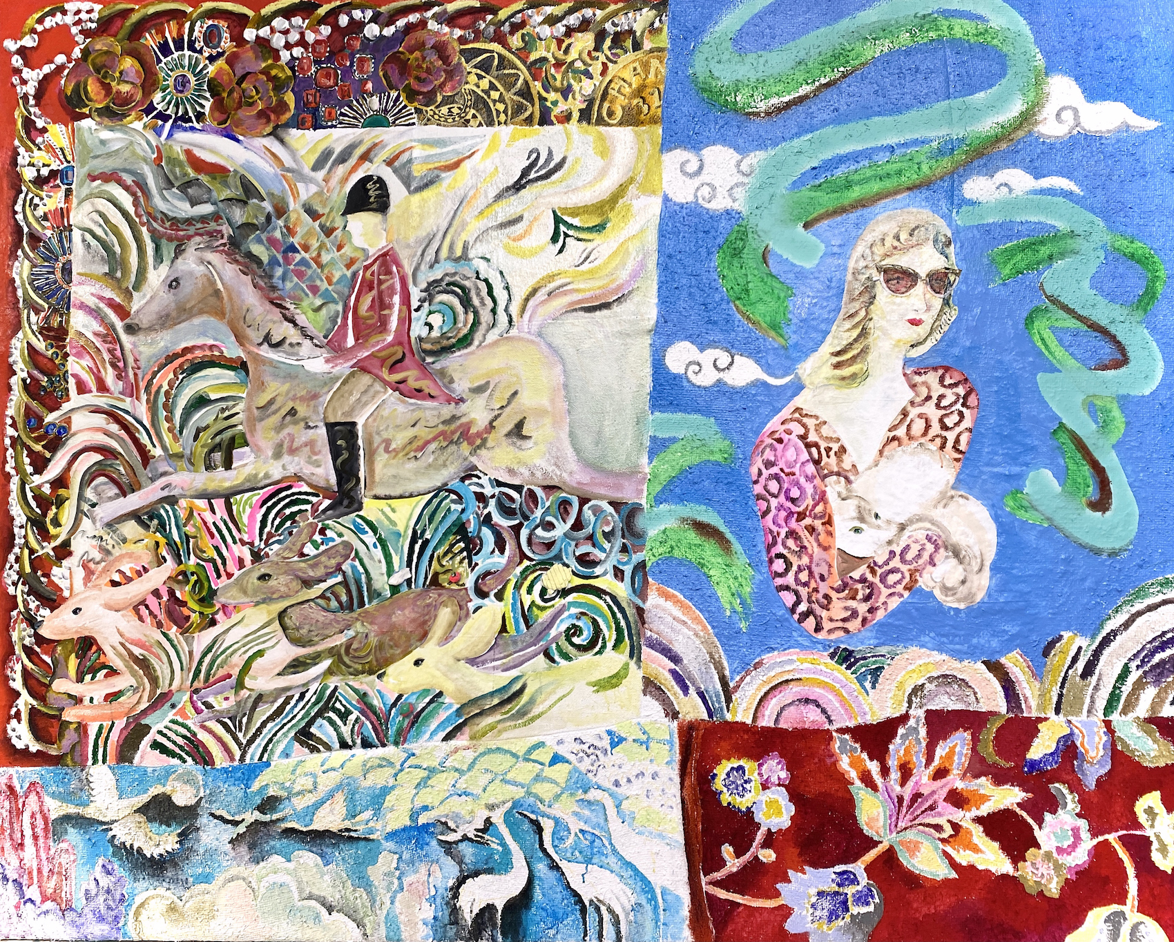 東郷青児絵画(最終値下げ出品) 東郷青児絵画(最終値下げ出品)