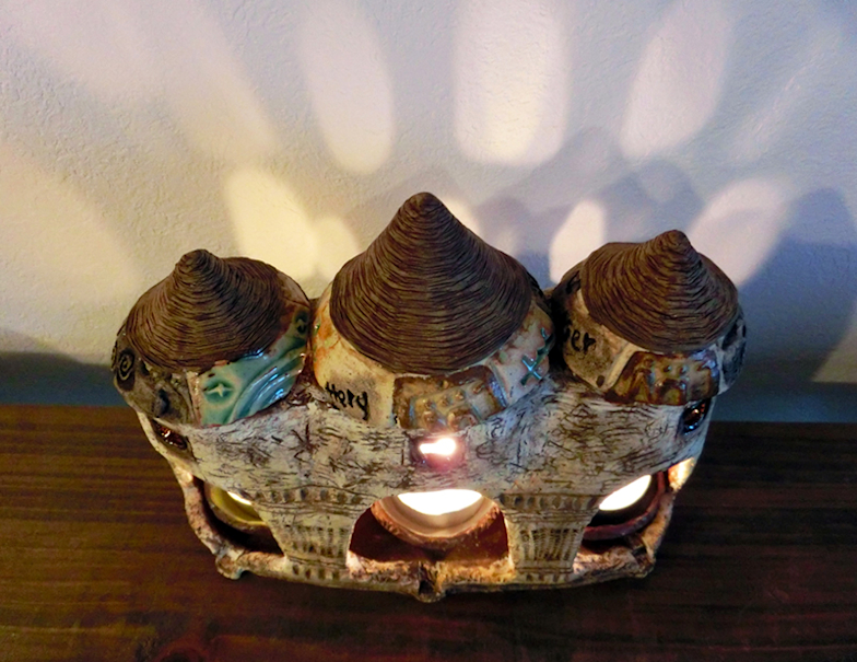 高山美和子 「陶の世界 - 灯と器 - 展」 （SAN-AI GALLERY +