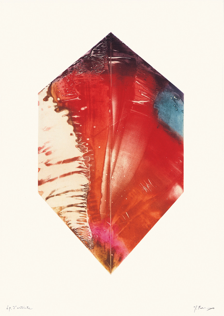 現代美術 加納光於『Illumination-1986 No.14』0118H 加納光於