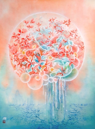 鶴田朋子 「天体の花ばな- Celestial Flowers」 （日本橋髙島屋 6F