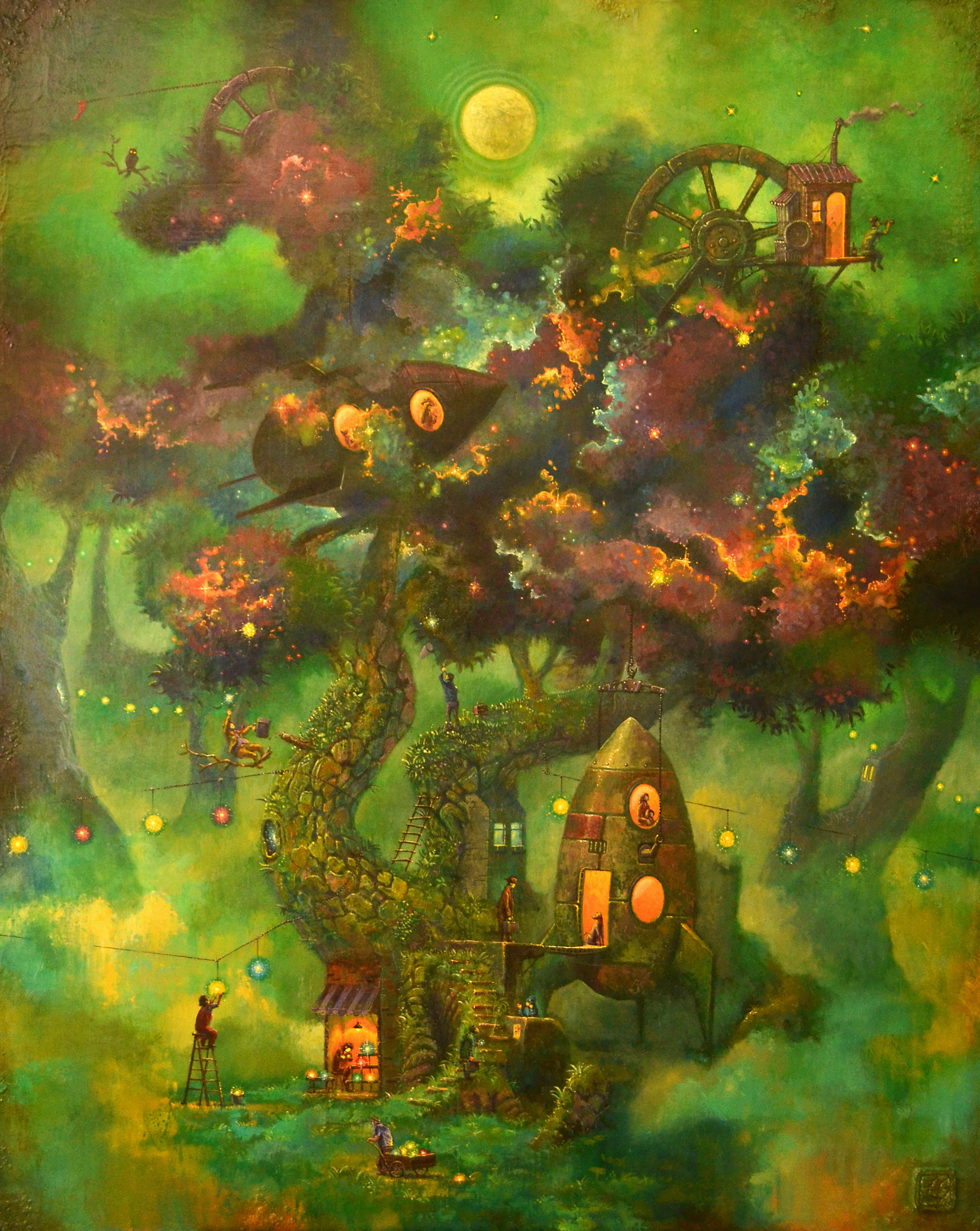 清水健太郎 「バベルの末裔たち」 （Hideharu Fukasaku Gallery