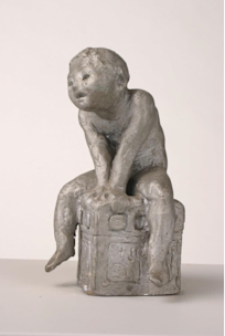 絵画彫刻家 北村西望の大変珍しい8Fの水彩 絵画彫刻家 北村西望の大変珍しい8Fの水彩