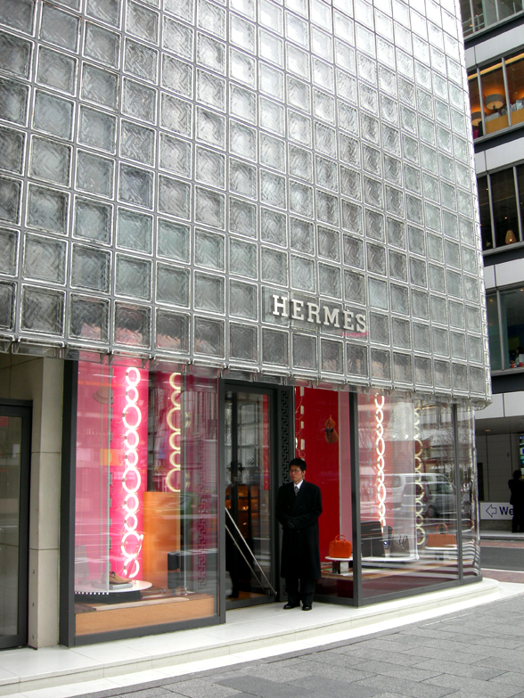 Ginza Maison Hermes Tokyo Art Beat