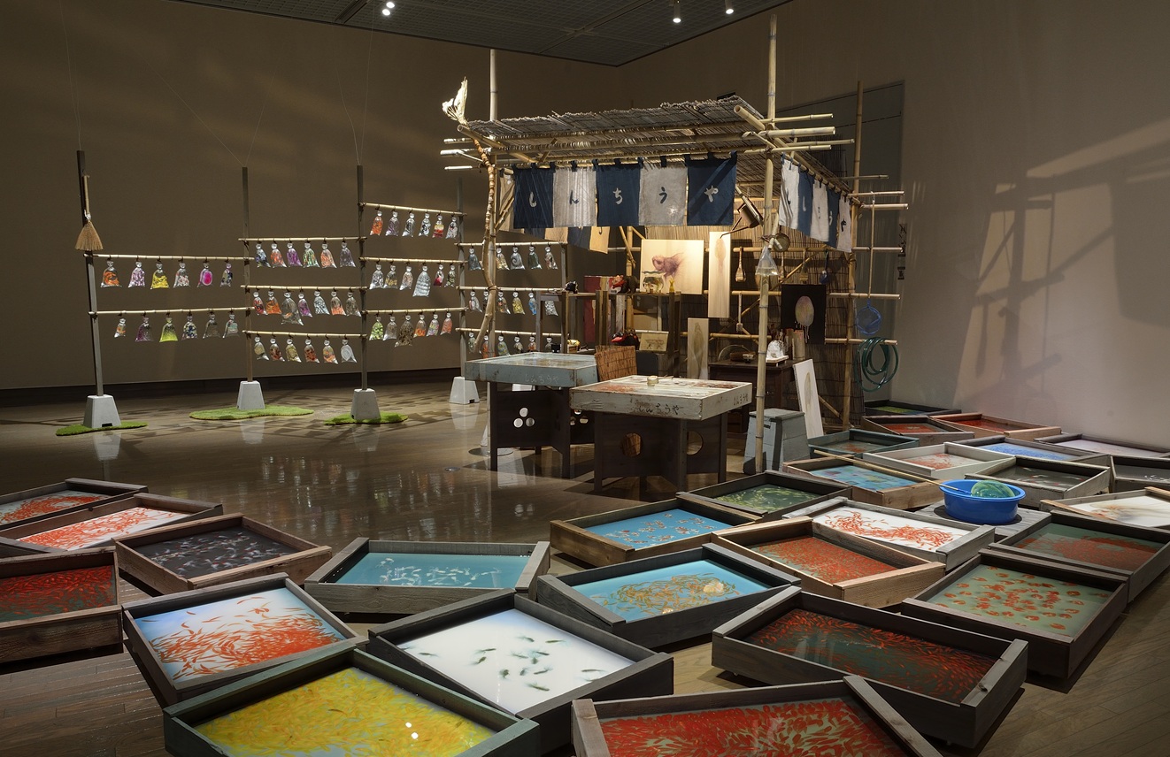 博物館 明治村×金魚絵師 深堀隆介 金魚浪漫」 （博物館 明治村