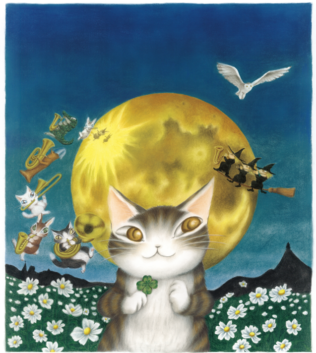 猫のダヤン“ぼくは運のいいねこ”展 7つの幸運を手にいれよう！‐Akiko