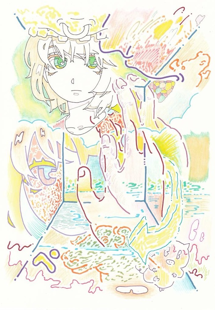victor takeru 原画　一点もの　unique victor takeru 原画 一点もの unique 美術品・アンティーク