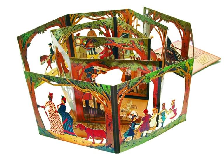 新品　A Victorian Village他一点 メリーゴーランド型しかけ絵本 新品 A Victorian Village他一点 メリーゴーランド型しかけ絵本