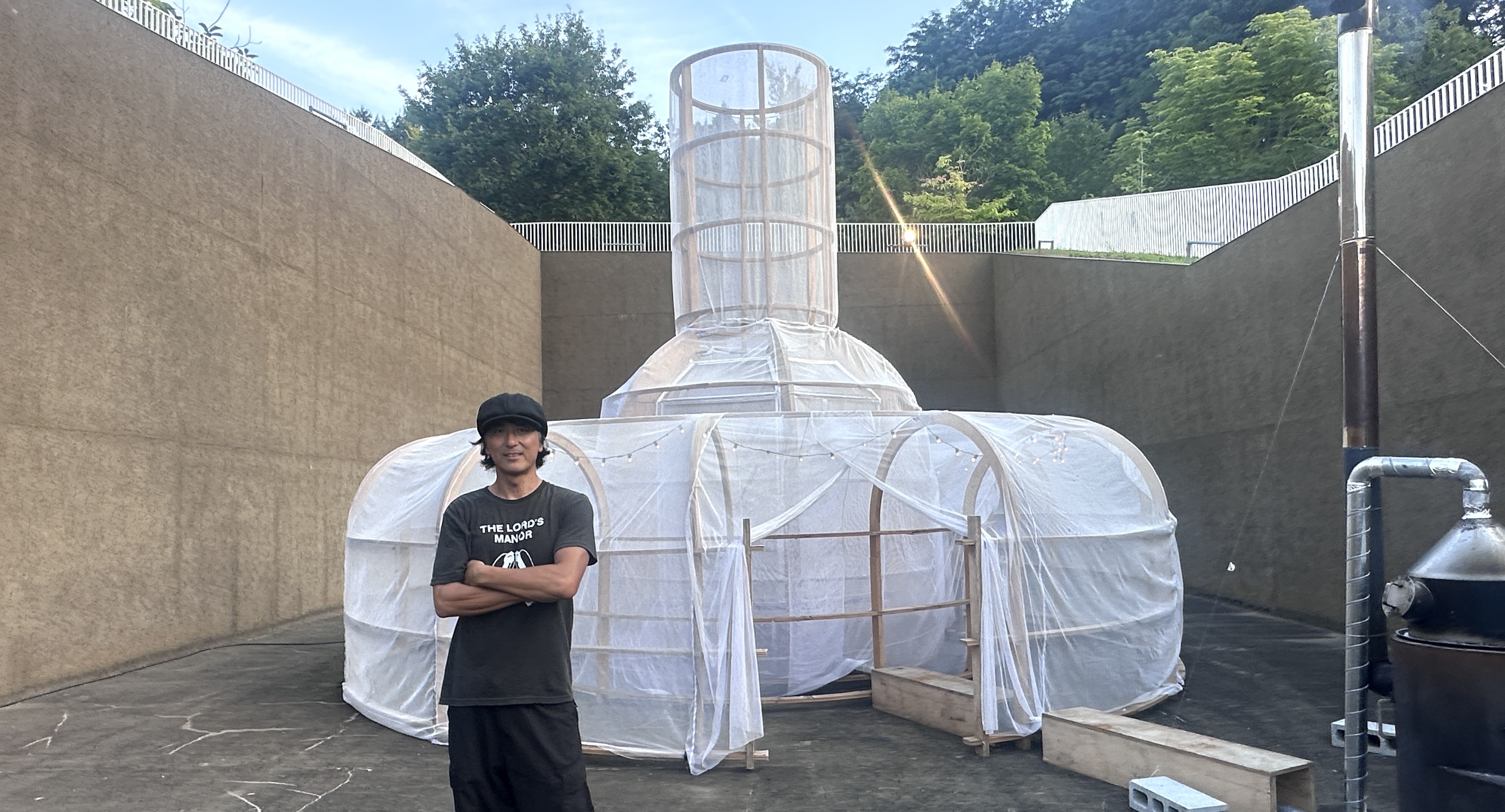 元気になるアート、栗林隆《元気炉》がAOMORI GOKAN アートフェス2024