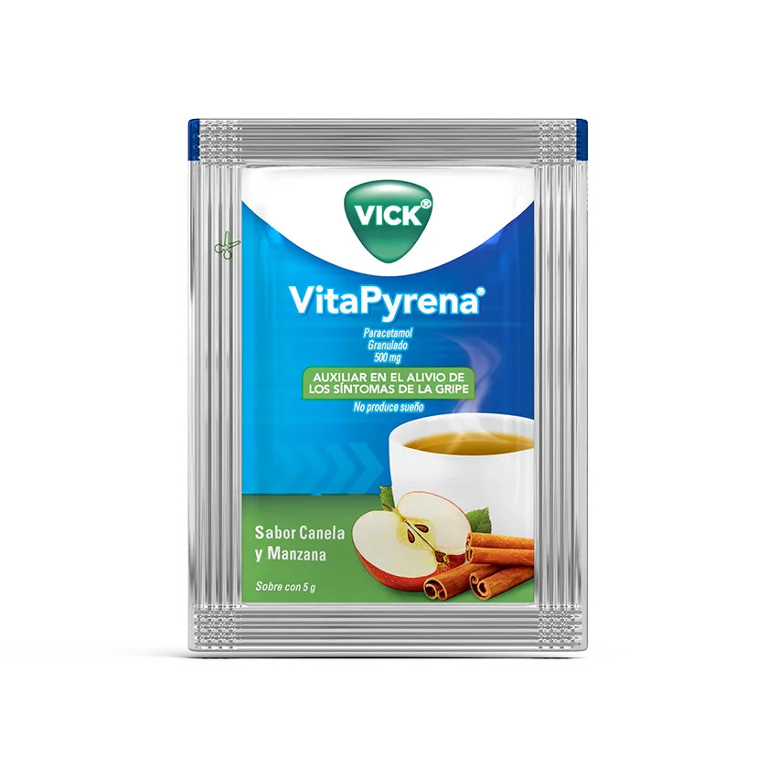 Vitapyrena® antigripal. - Sobre - Canela y manzana