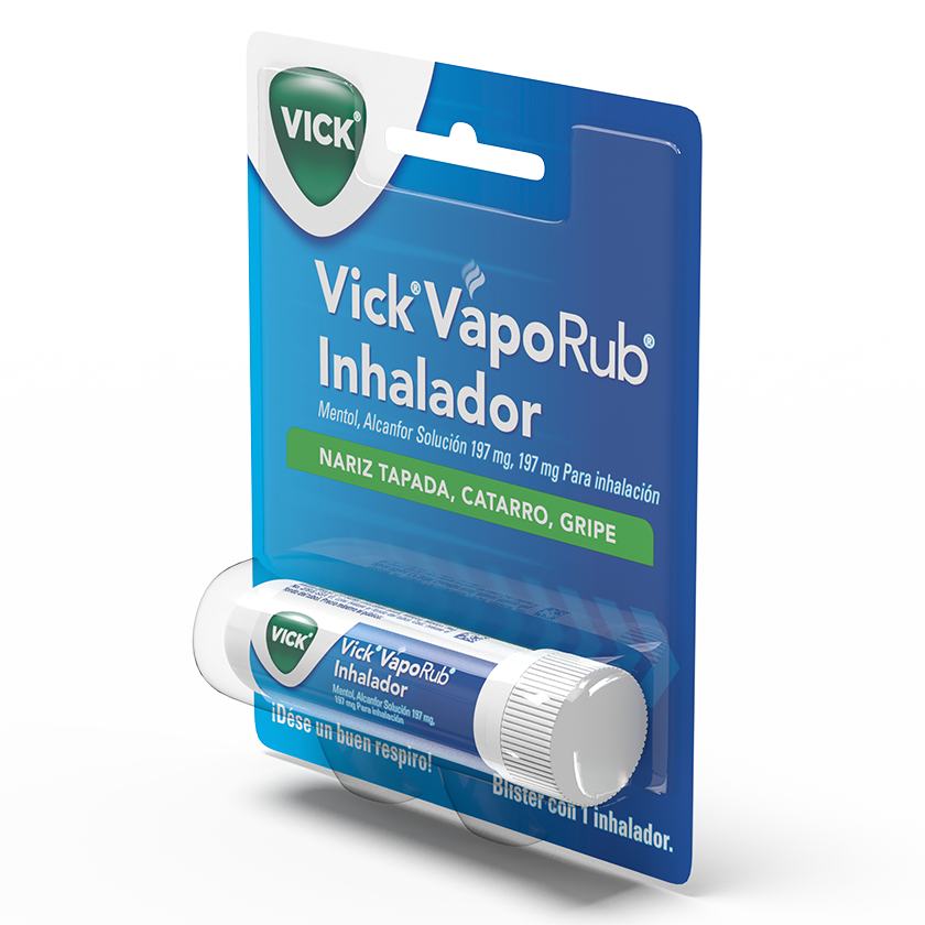 Vick VapoRub Inhalador, alivia la congestión rápidamente | Vick México