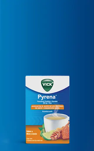 Caja de Vick Pyrena en presentación granulado