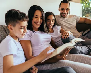 Familia feliz