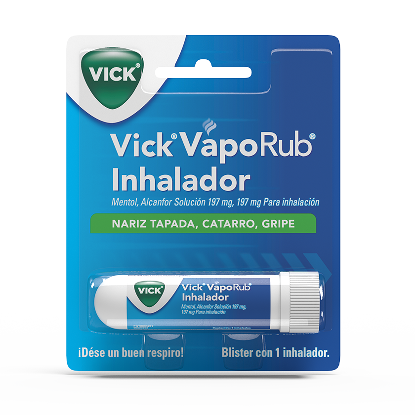 VICK VAPORUB INHALADOR VICK INHALADOR NASAL 197 mg 1 INHALADOR