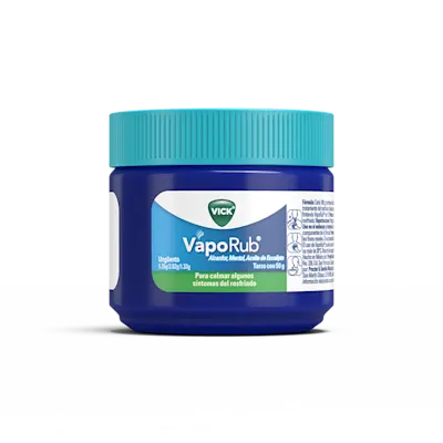 VAPORUB® alivio de la congestión nasal, tos y dolores musculares. - 50g