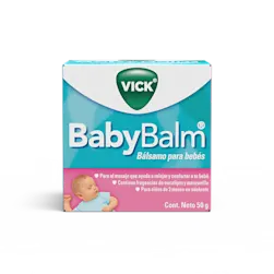 BABYBALM® para el masaje que ayuda a relajar y confortar a tu bebé.