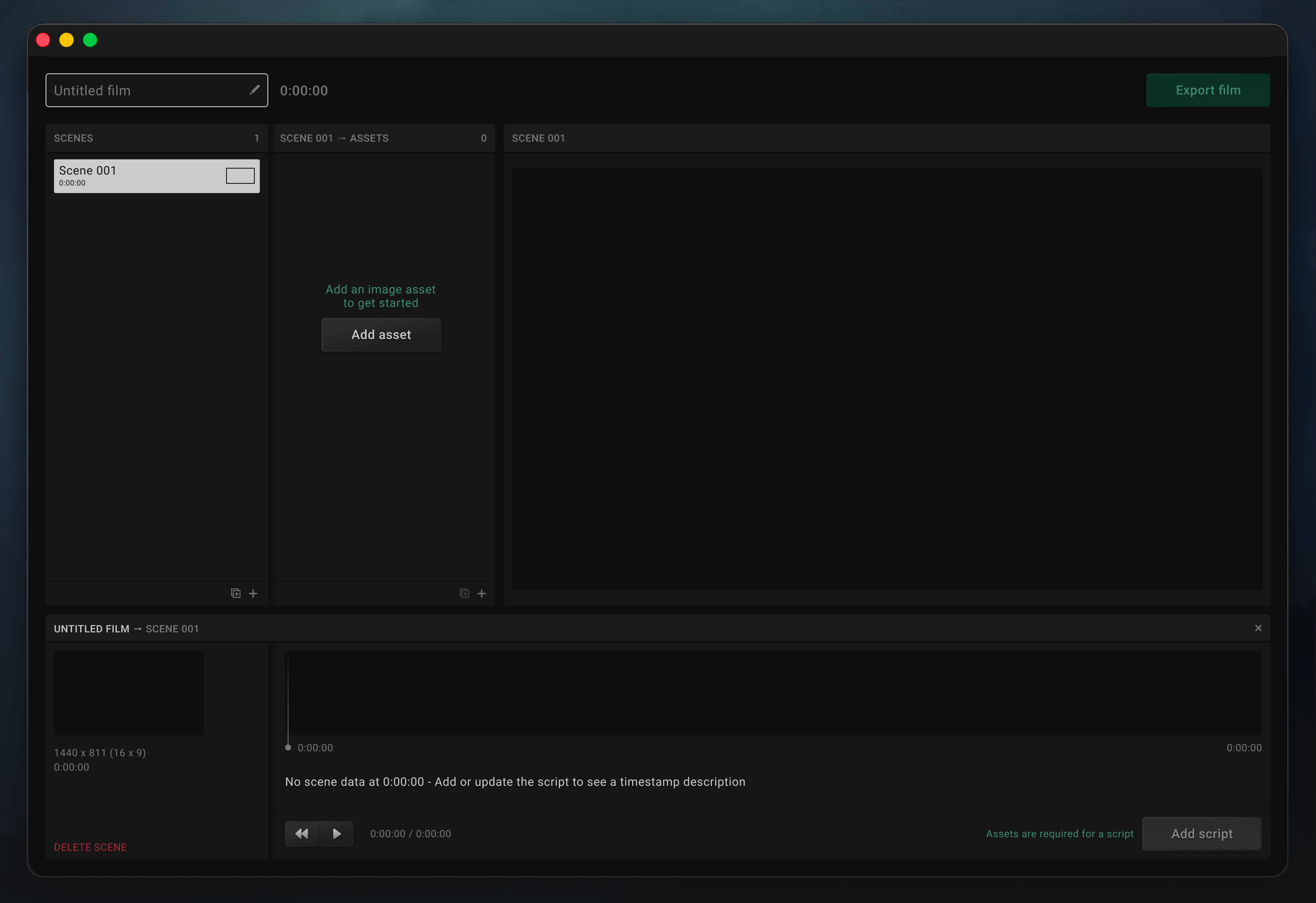 abstract film software - new film
