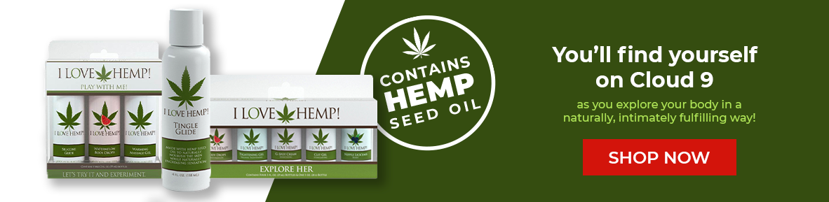 I Love Hemp - Slim Banner - Desktop