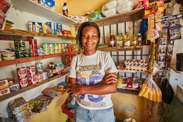From baked goods to affordable clothing, Rosa is constantly looking for ways to expand her business