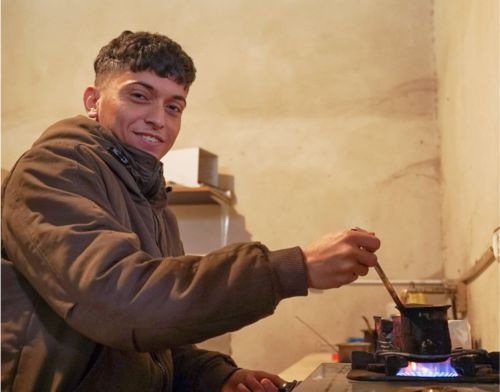 Malik, Cafe owner, Palestinian refugee 🇵🇸