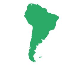 Map of South America - Kiva