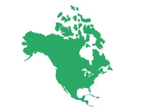North America map Kiva 