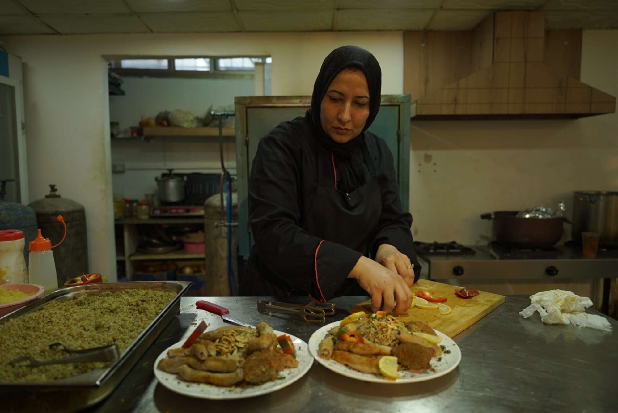 WITH HER BOOMING RESTAURANT, HADEEL CHALLENGES TRADITIONAL GENDER NORMS BY PROVIDING EMPLOYMENT FOR WOMEN IN JENIN, PALESTINE.