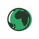 Kiva climate globe icon