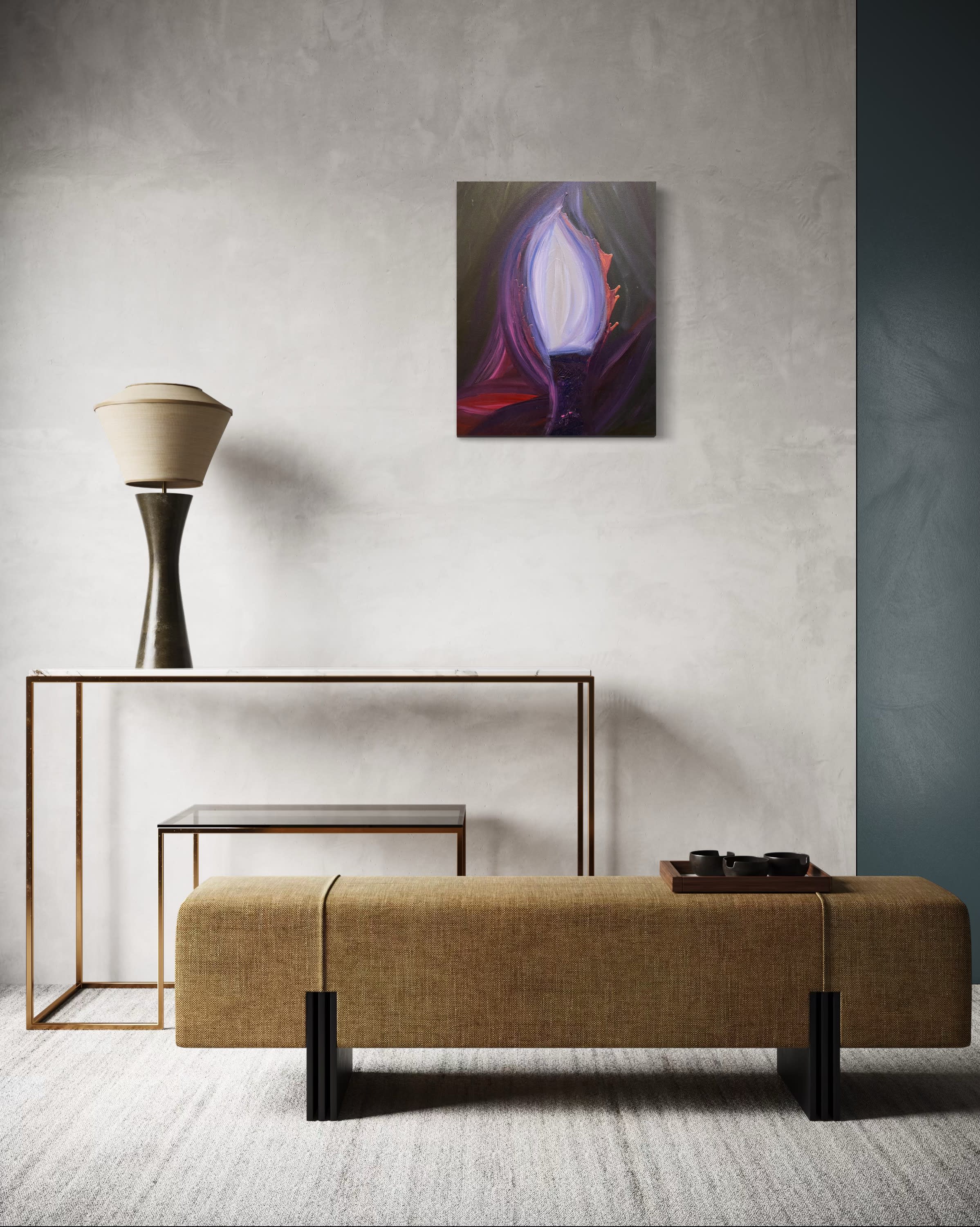 Pour - original painting 