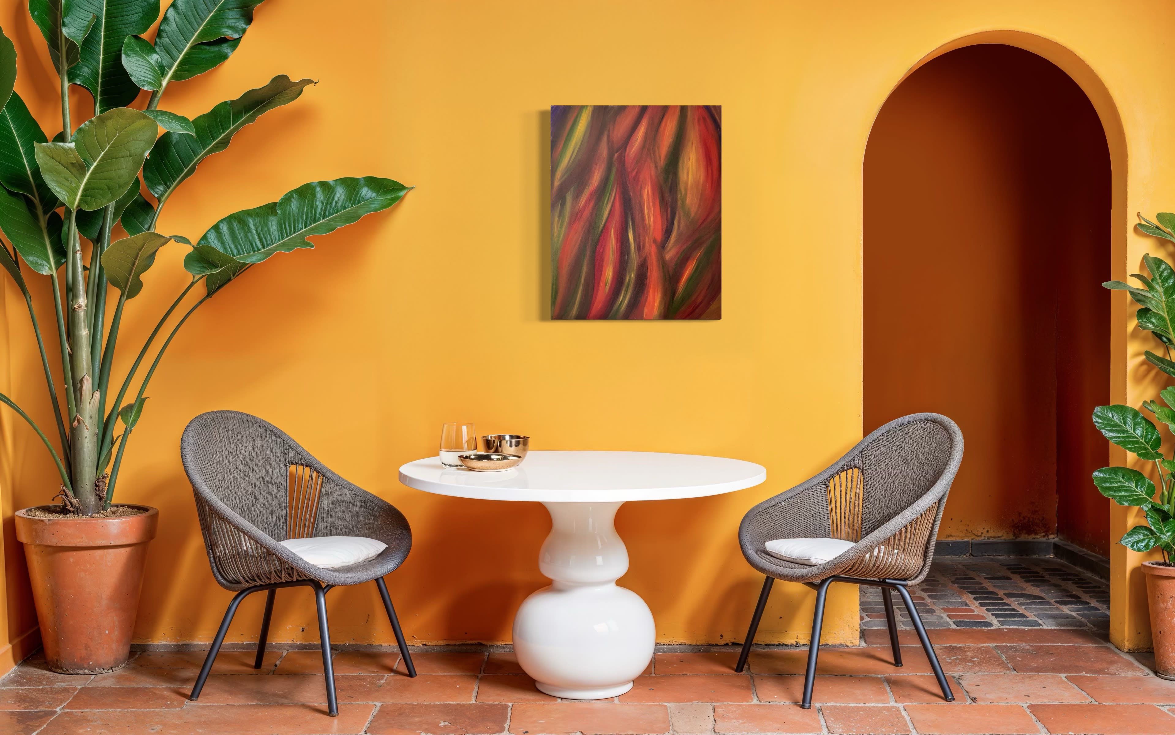 Tortued Frustration II – Original Acrylic Painting on Canvas (24x30)