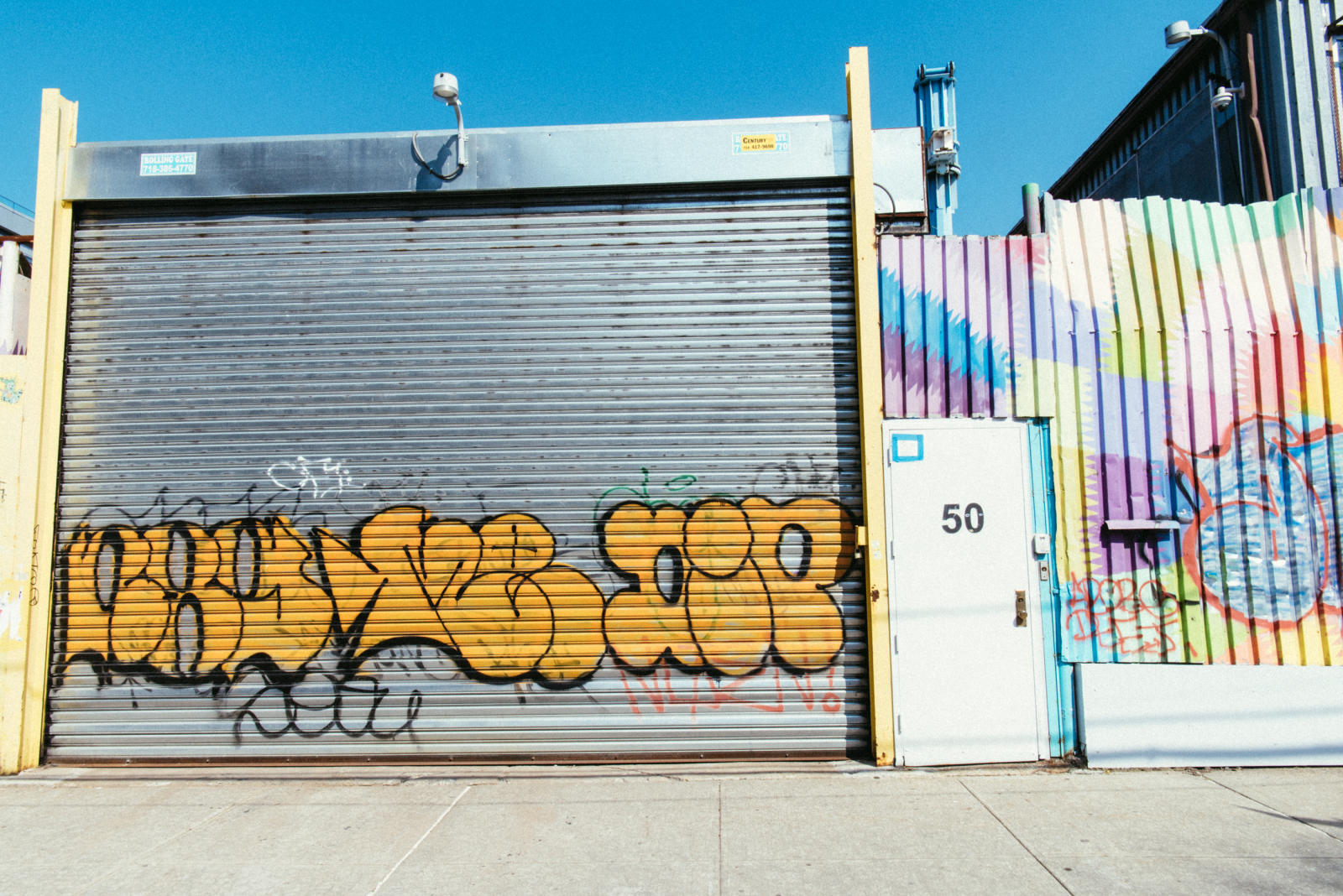 In Bushwick, there are murals everywhere.