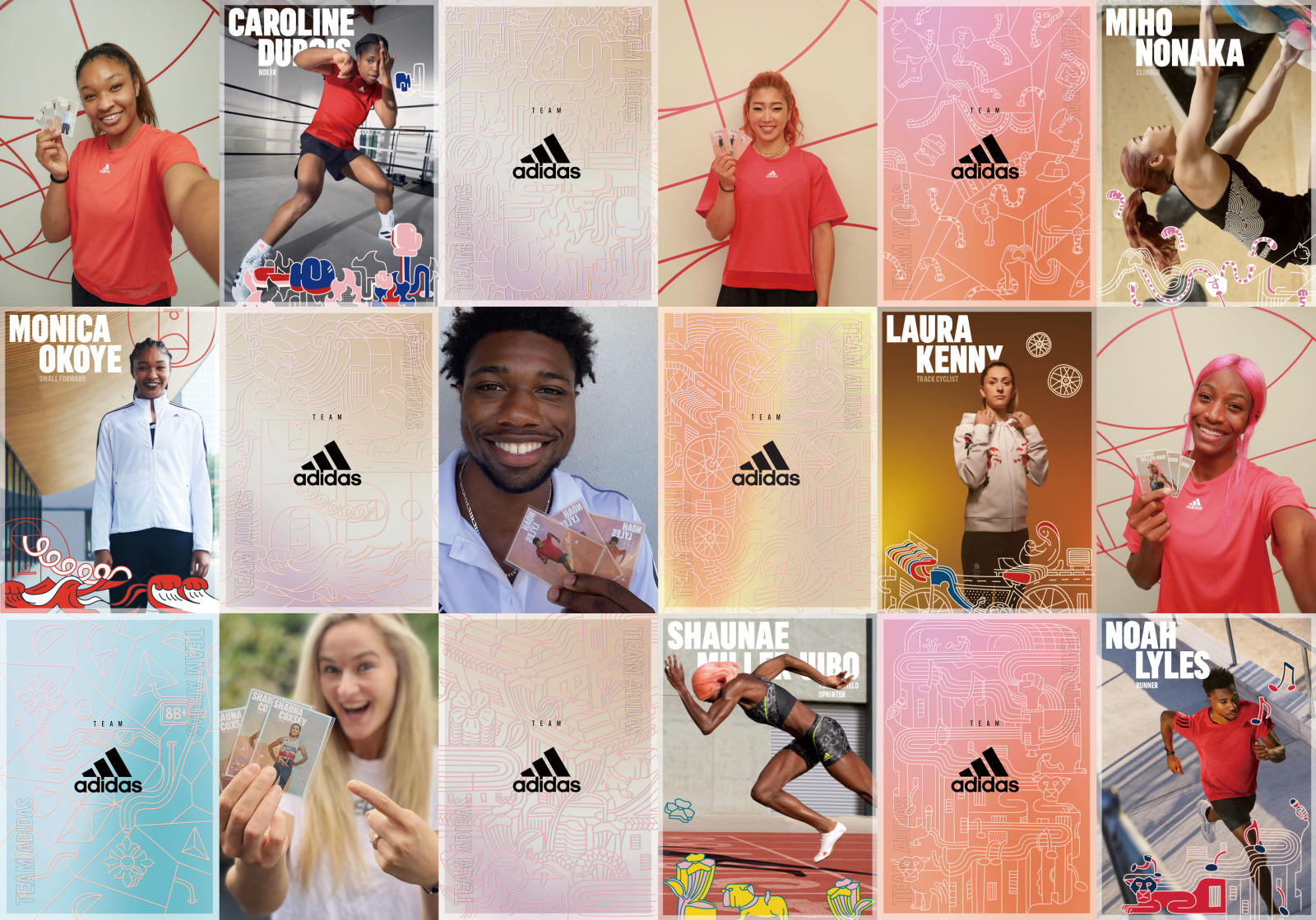 Adidas' project to support athletes who participated in the Tokyo Olympics and Paralympics 2020