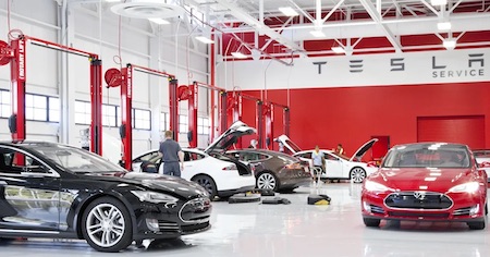 Tesla factory photo