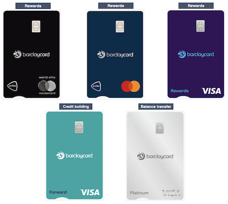 Barclaycard cards