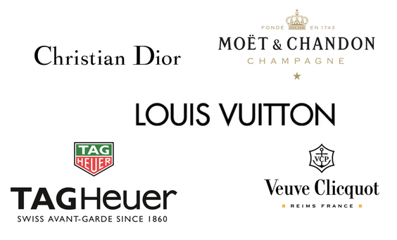 LVMH brand logos