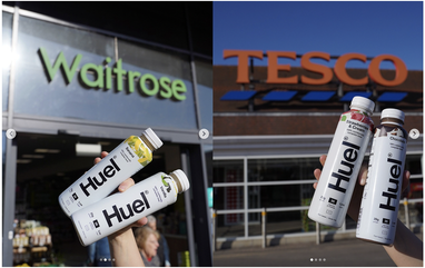 Huel outside supermarkets