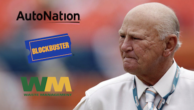 Wayne Huizenga with his billion dollar companies photo