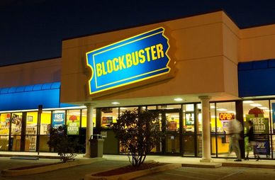 Blockbuster store photo