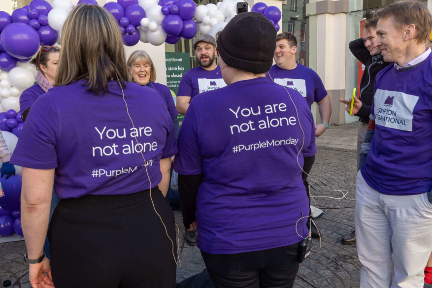 Skipton Purple Monday