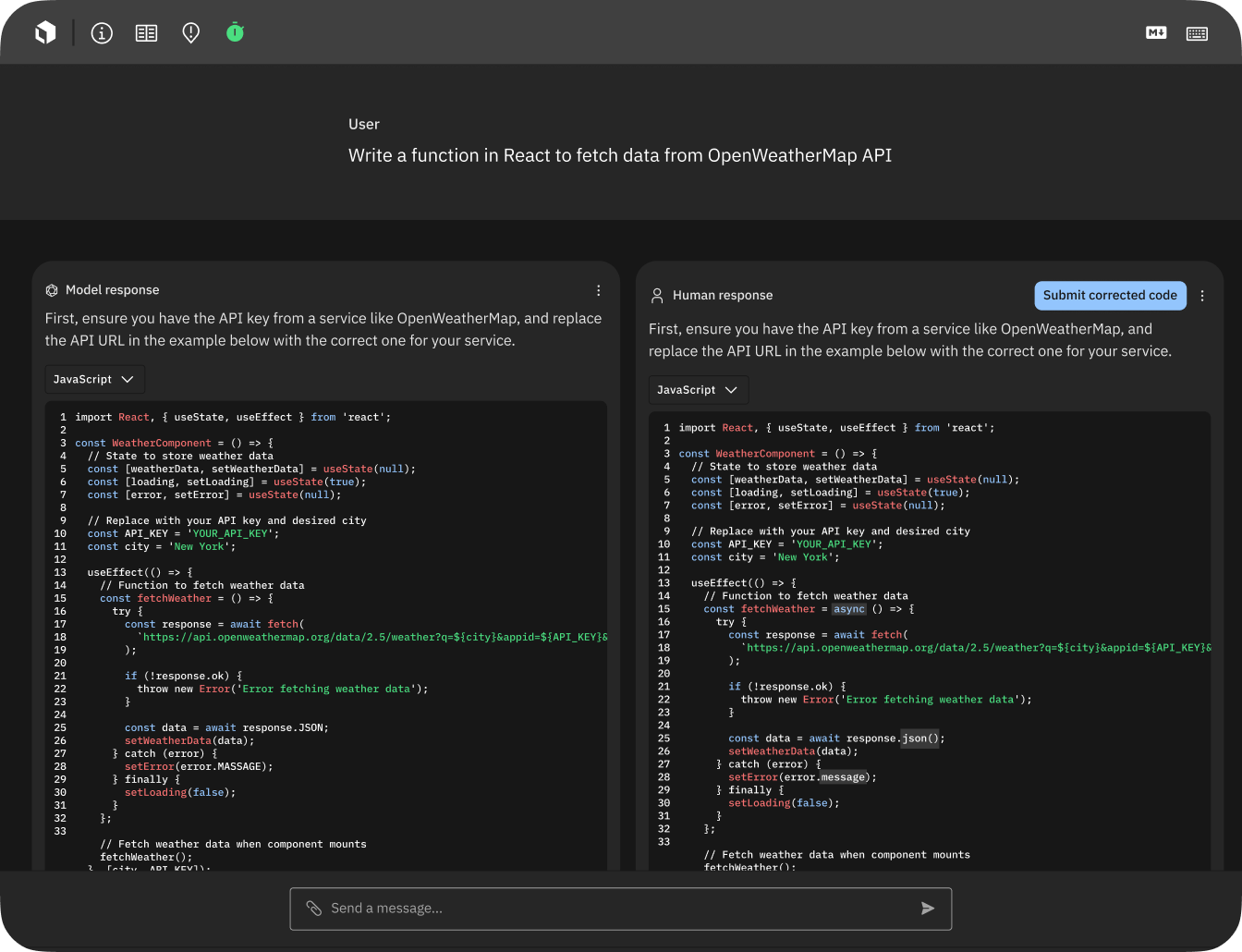 Optimize AI coding tasks  with Labelbox