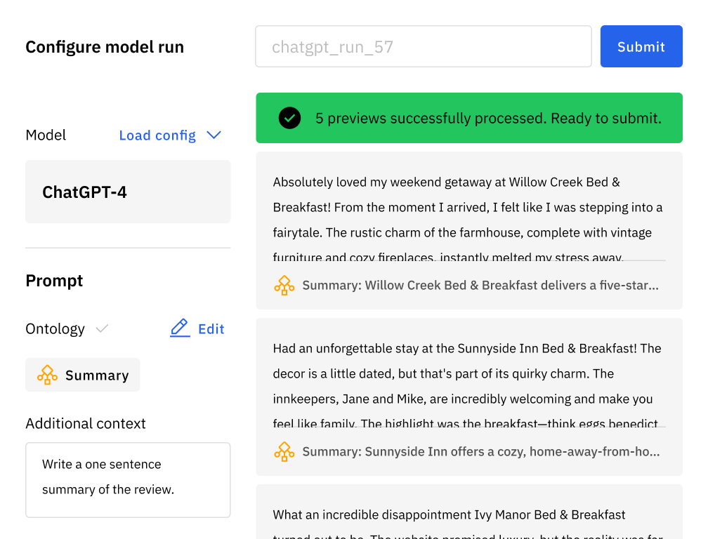 Generate new high-quality responses to differentiate models