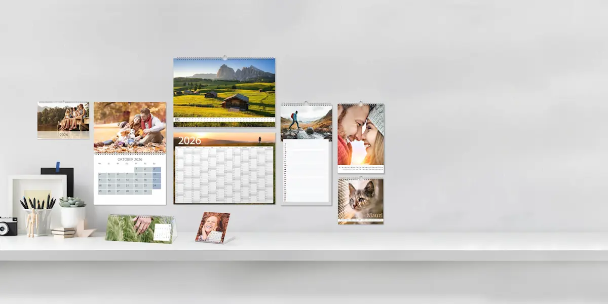 Riesige Auswahl an Kalendern für Ihre Fotos!