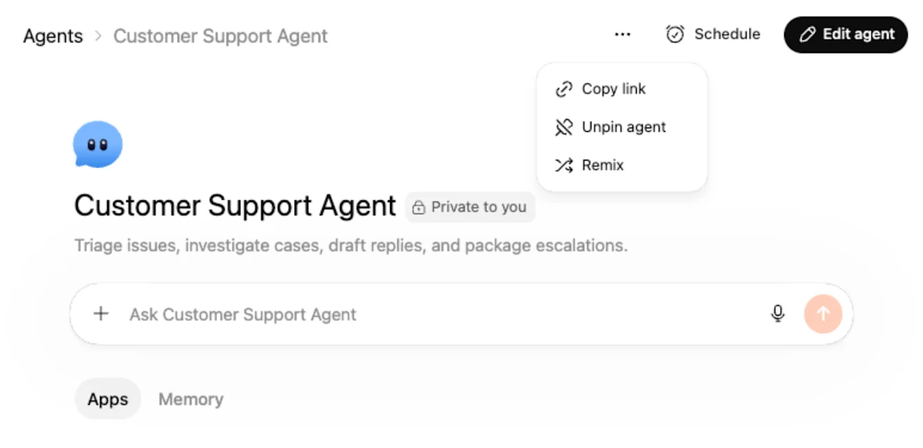 ChatGPT Agents 4